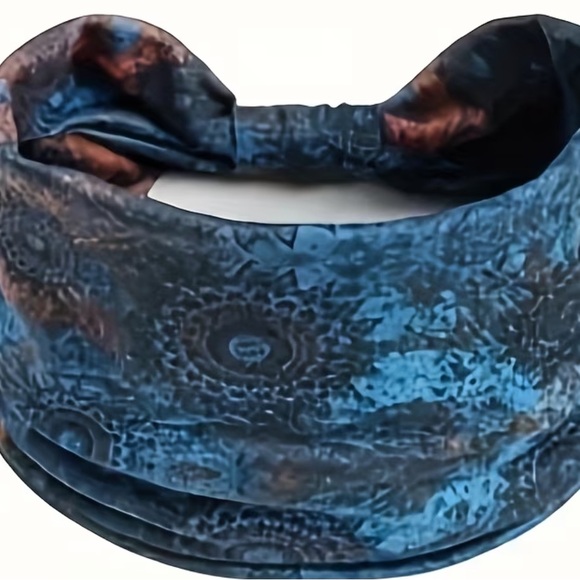 Accessories - New Blue Gypsy Boho Patterned Headband